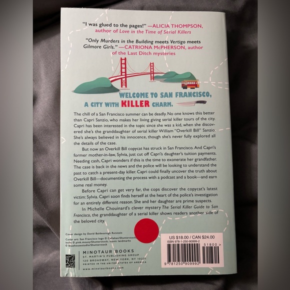 The Serial Killer Guide to San Francisco: A Mystery -- Michelle Chouinard - Picture 2 of 4